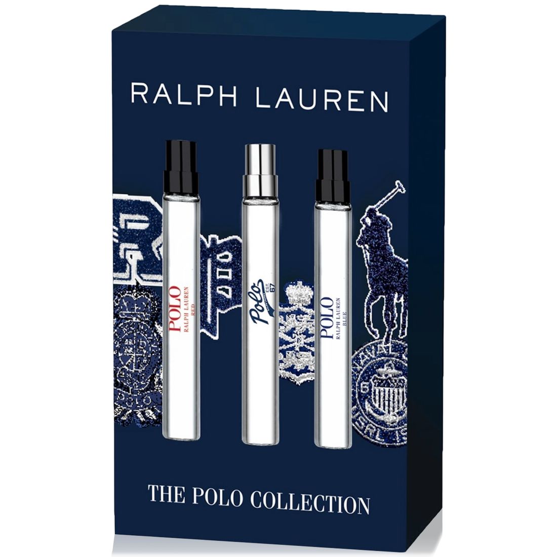 Ralph Lauren Men's 3-Pc. World Of Polo Eau de Toilette Travel Spray Gift Set