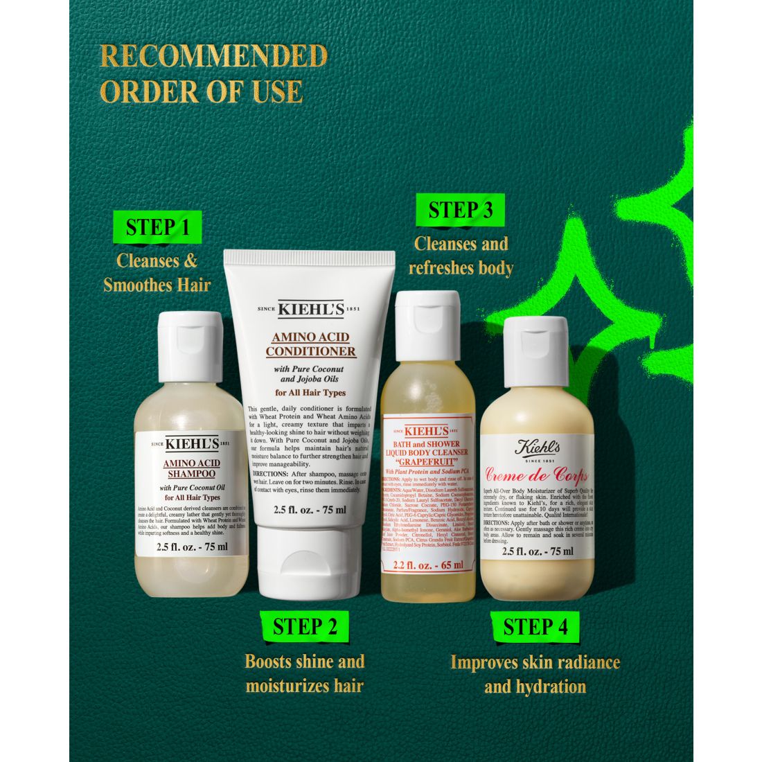 Kiehl's Since 1851 4-Pc. Clean Up Your Act Bath and Body Gift Set