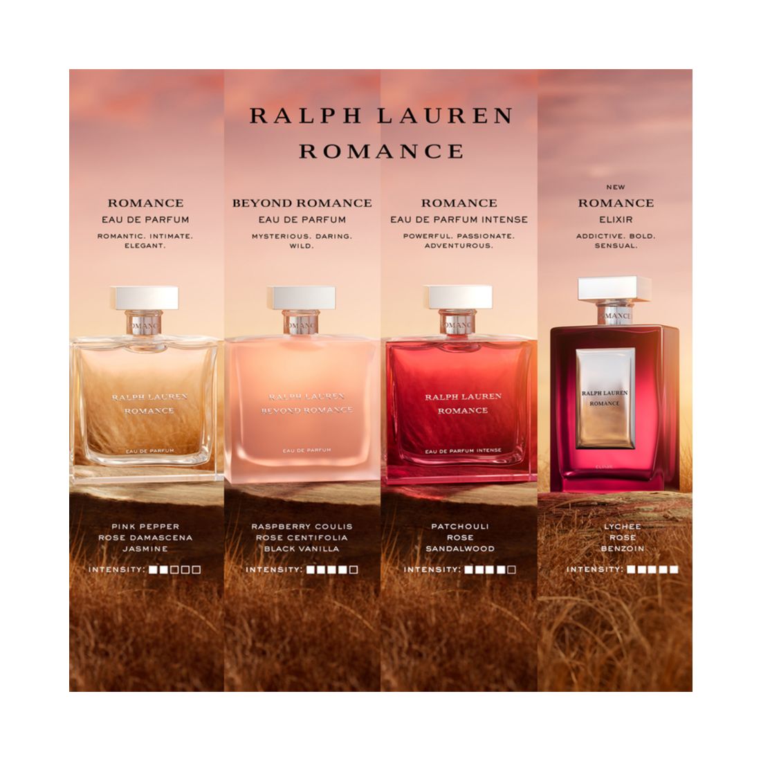 Ralph Lauren 4-Pc. Romance Eau De Parfum Spray, Body Lotion and Body Mist Set