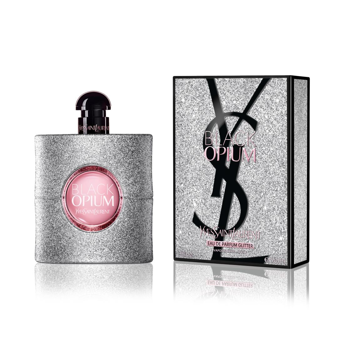 Yves Saint Laurent Black Opium Eau de Parfum Glitter, 3 oz.