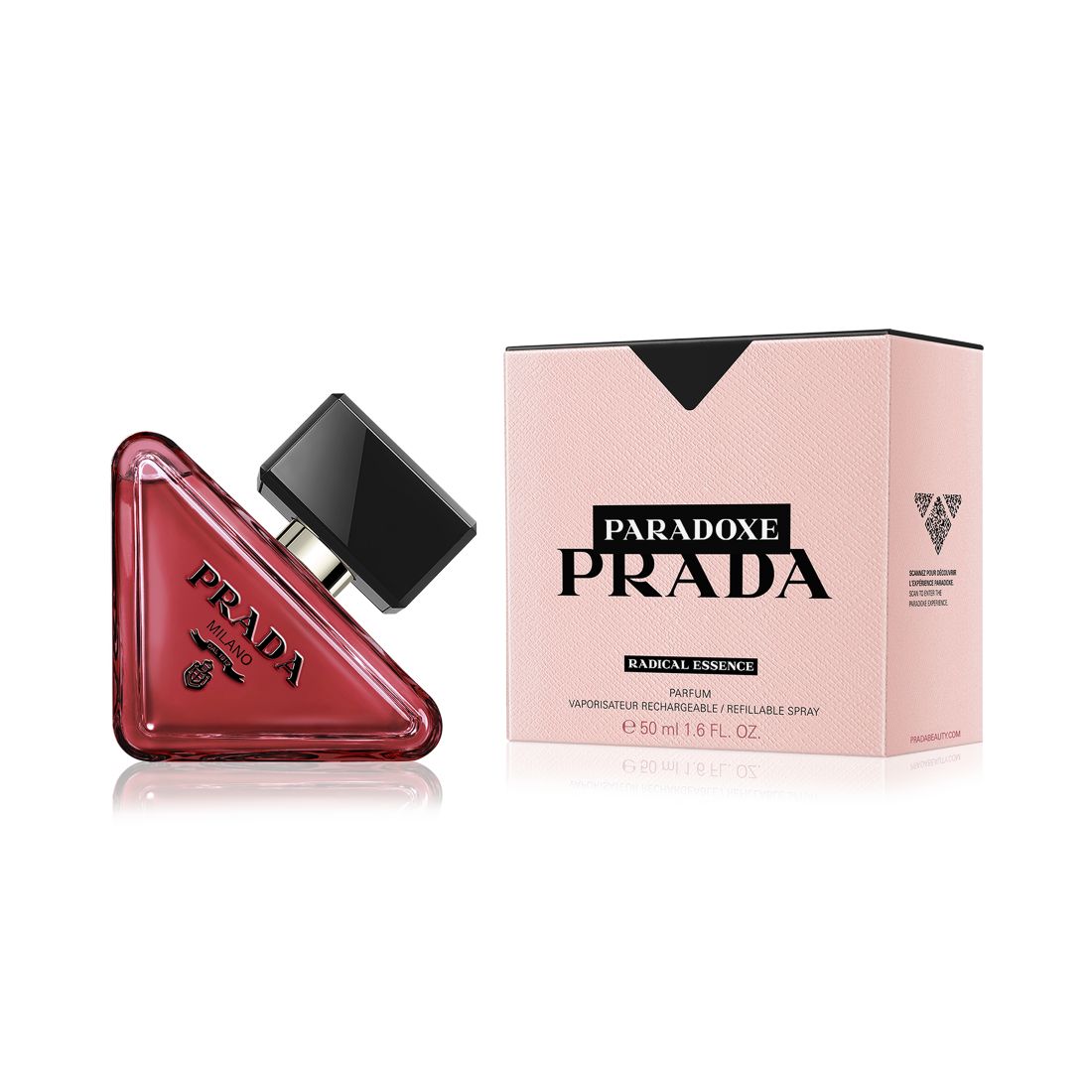 Prada Paradoxe Radical Essence Parfum Refillable Spray, 1.6 oz.