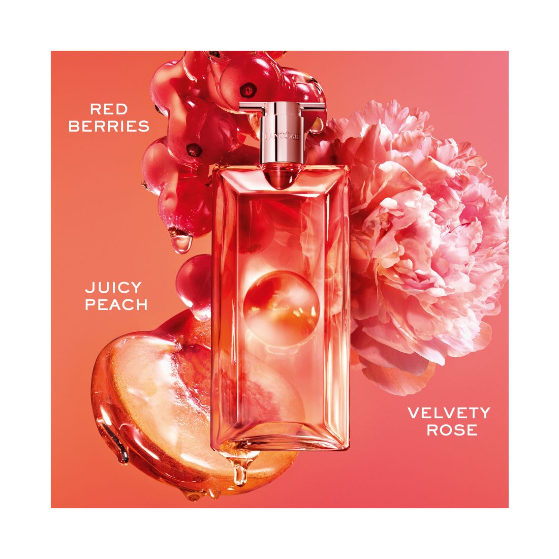 Lancome Idole Peach Roses Eau De Parfum, 1.7 oz.