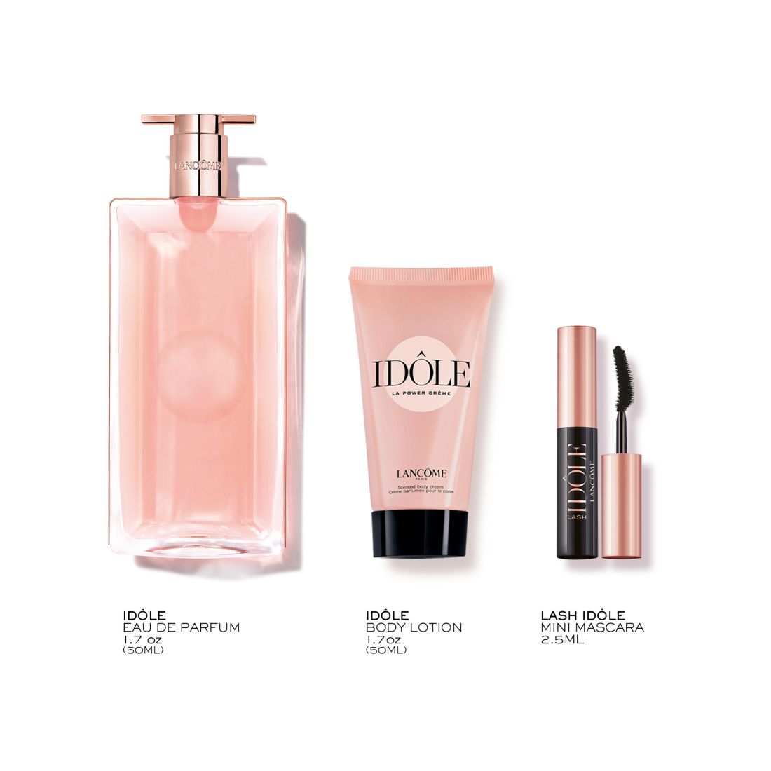 Lancome 3-Pc. Idole Fragrance Gift Set with Lotion and Mascara