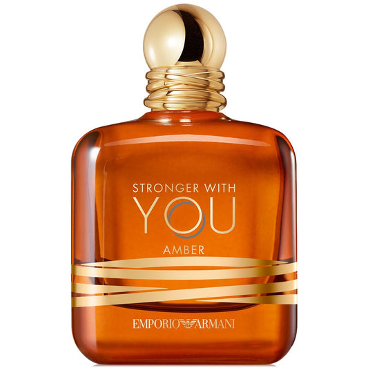 Giorgio Armani Men's Stronger With You Amber Eau de Parfum, 3.3 oz., Created For Macy's