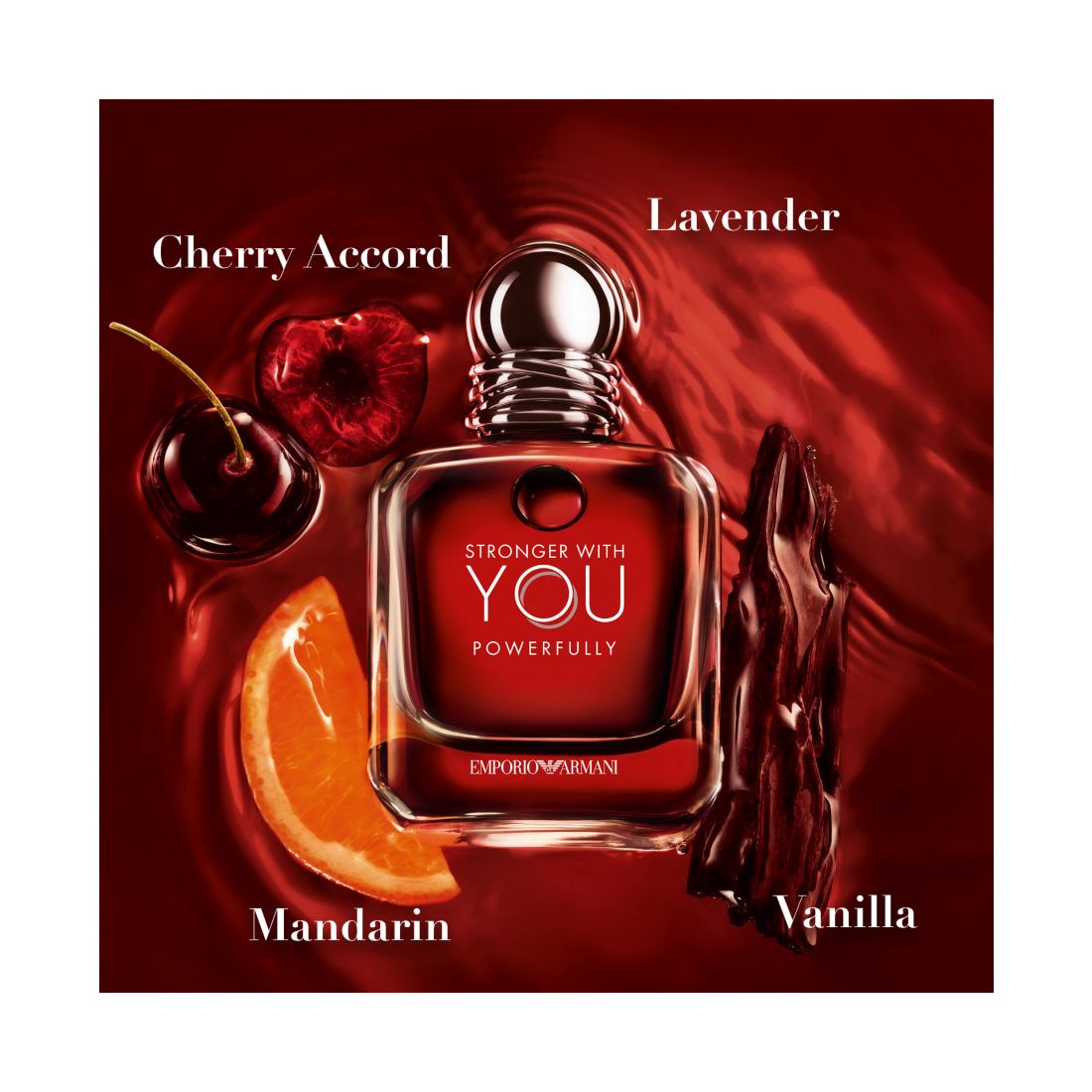 Armani Stronger With You Powerfully Eau De Parfum Spray, 3.4 oz.