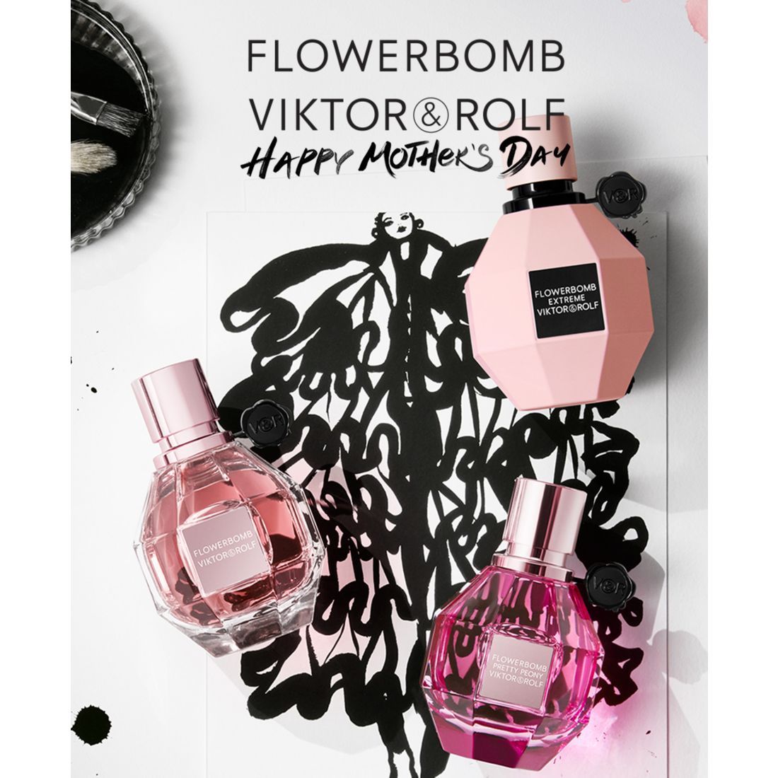 Viktor & Rolf Flowerbomb 2-Pc. Eau De Parfum Gift Set with Travel Spray