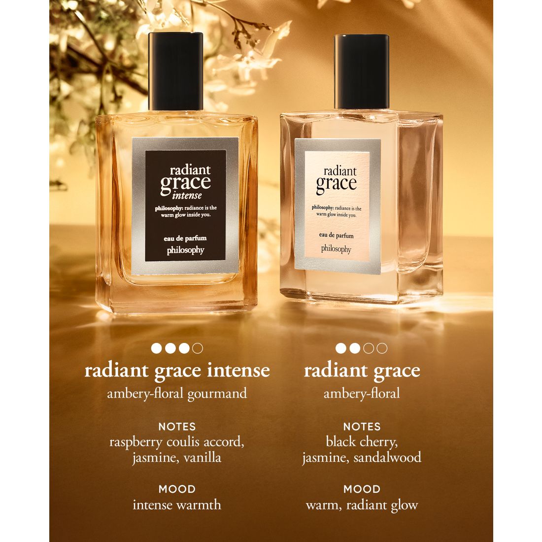 philosophy Radiant Grace Intense Eau de Parfum, 4 oz.