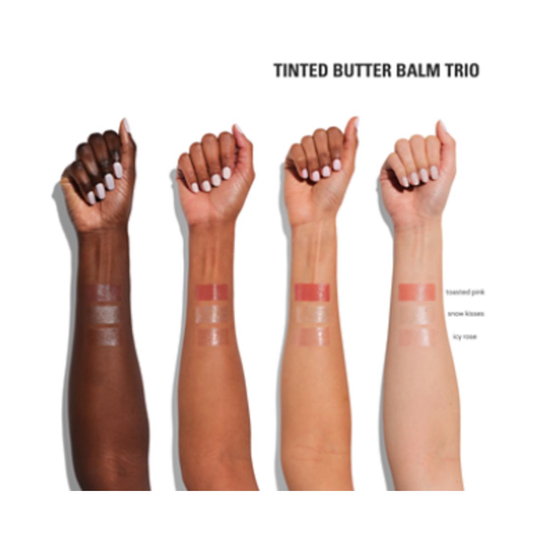 Kylie Cosmetics 3-Pc. Holiday Tinted Butter Balm Gift Set - Tinted Butter Balm Toasted Pink + Snow K