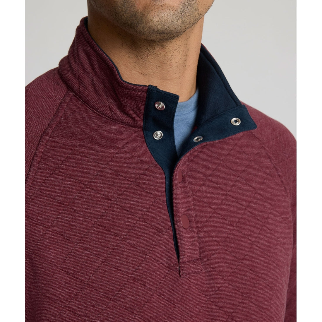 Quilted Pullover