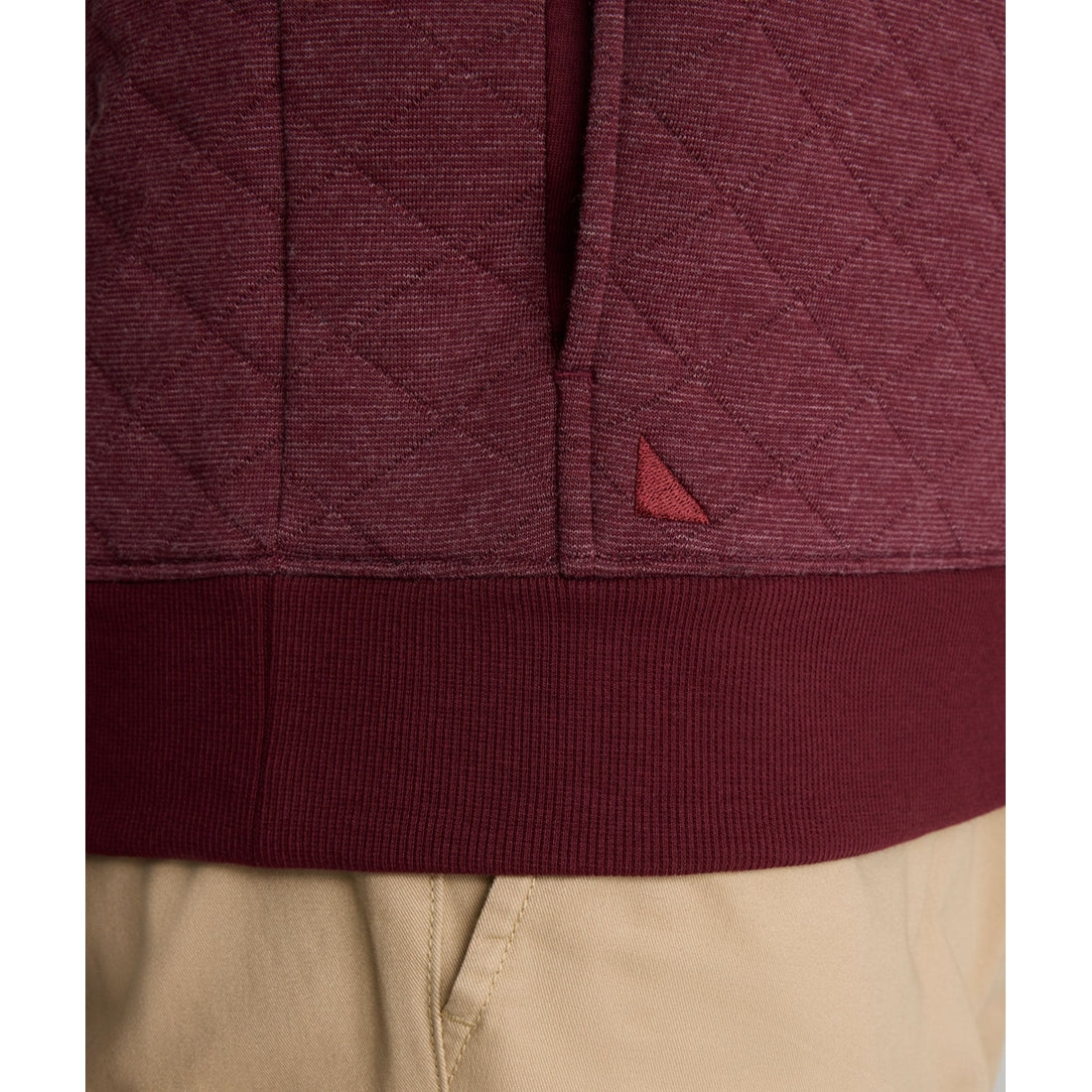 Quilted Pullover