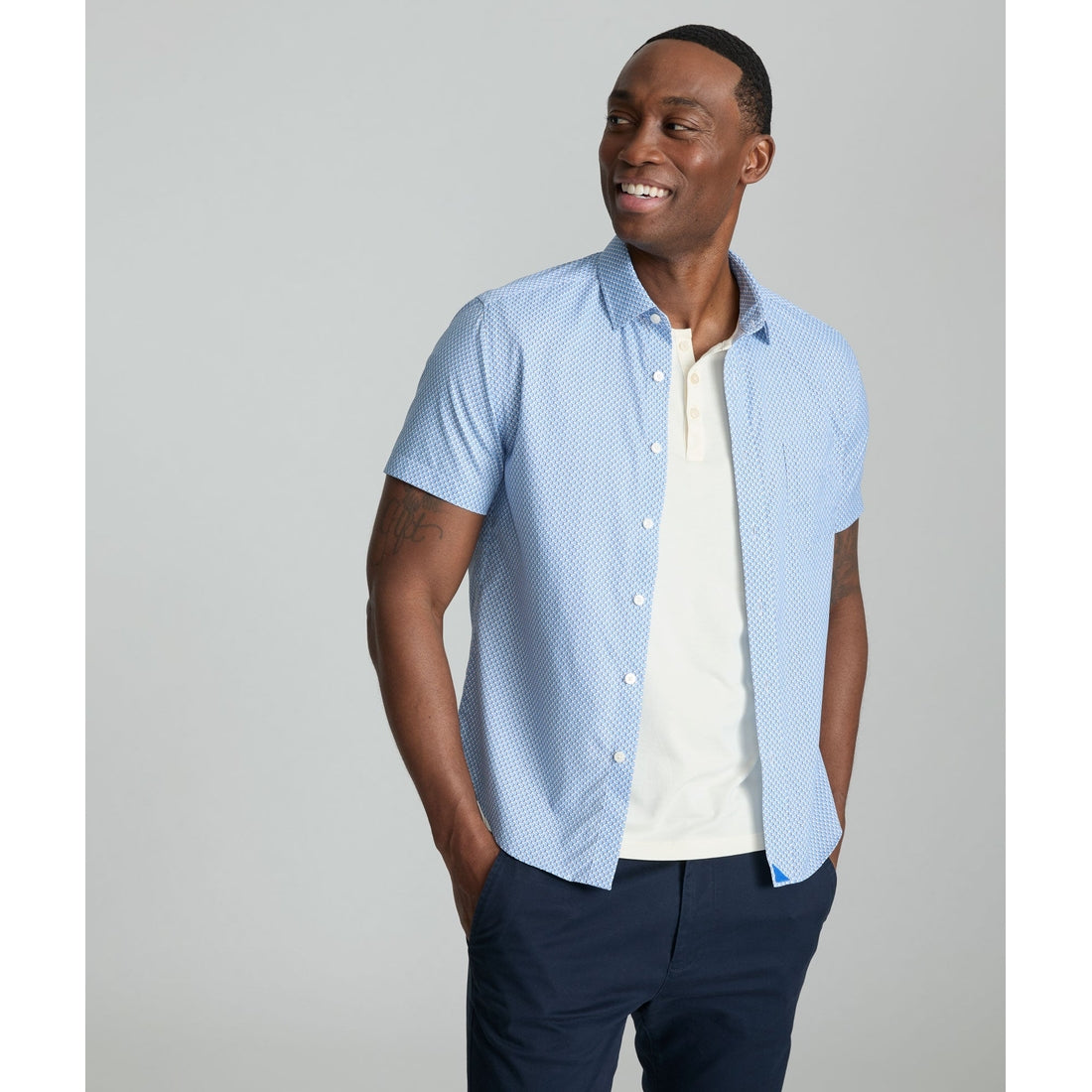 Performance Short-Sleeve Shirt With Pocket