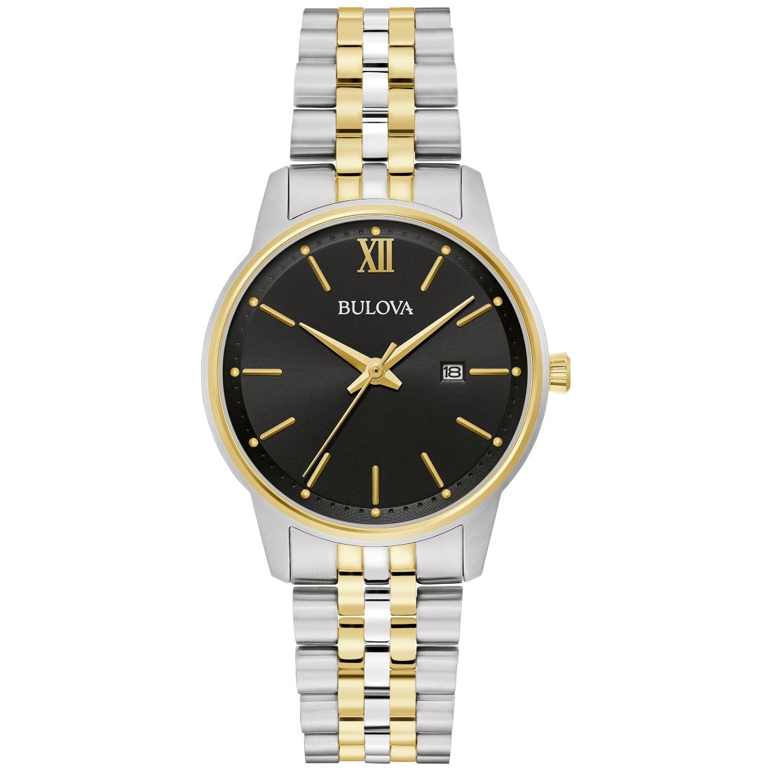 Bulova Women's Classic Two-Tone Stainless Steel Bracelet Watch 32mm, Created for Macy's
