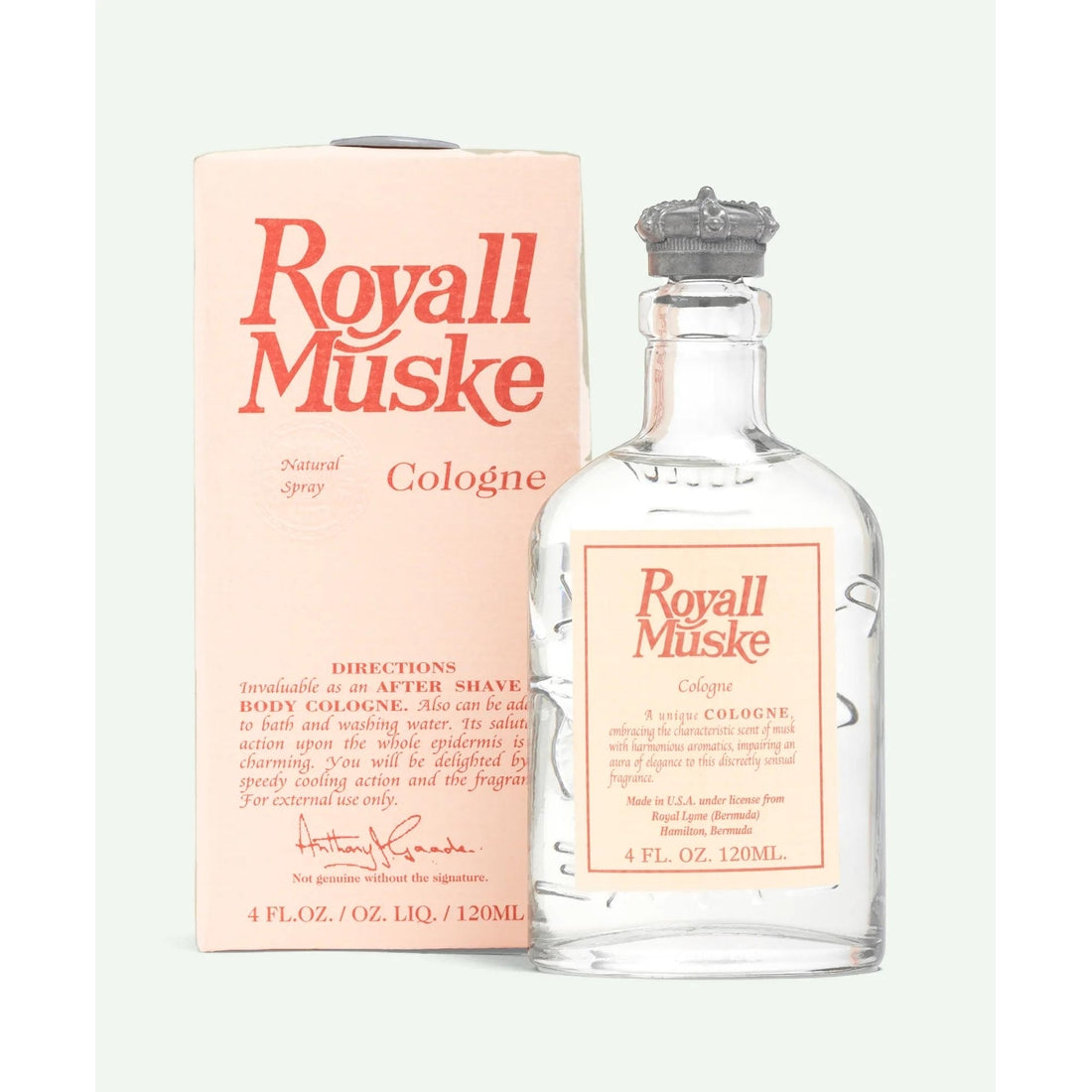 Royall Muske Cologne, 4oz
