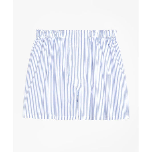 Cotton Broadcloth Ground Stripe Boxers