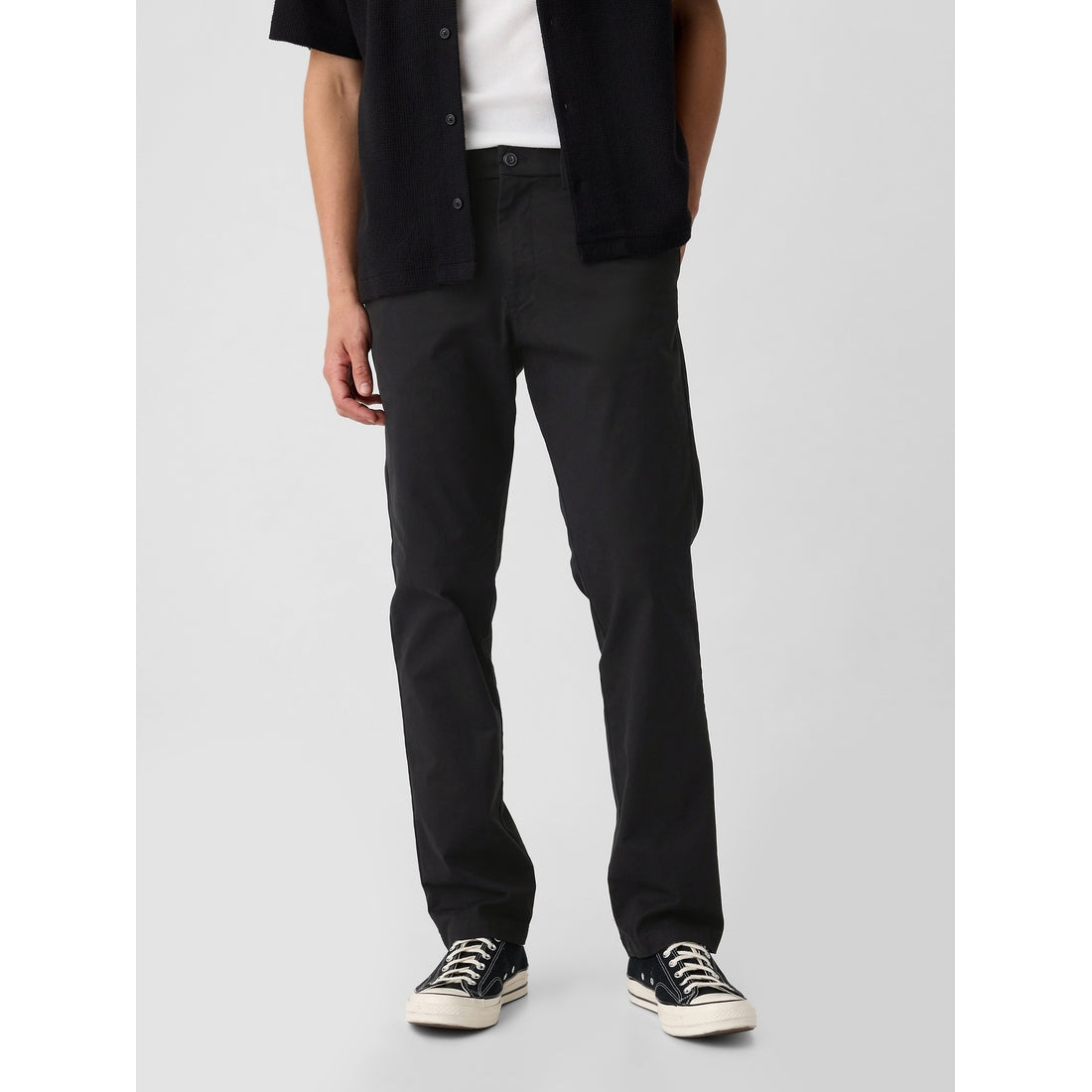 Men's Modern Straight Khakis
