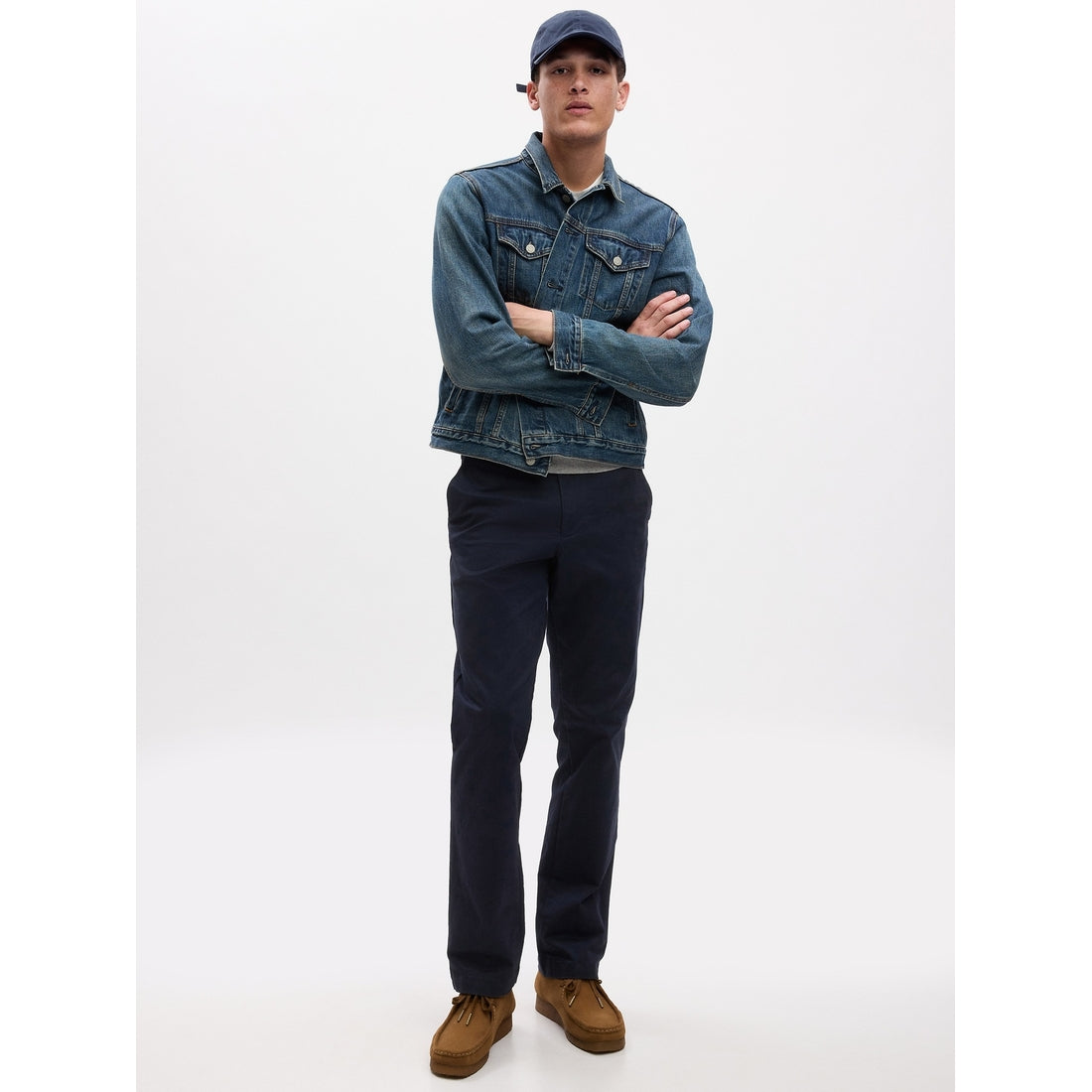 Men's Modern Straight Khakis