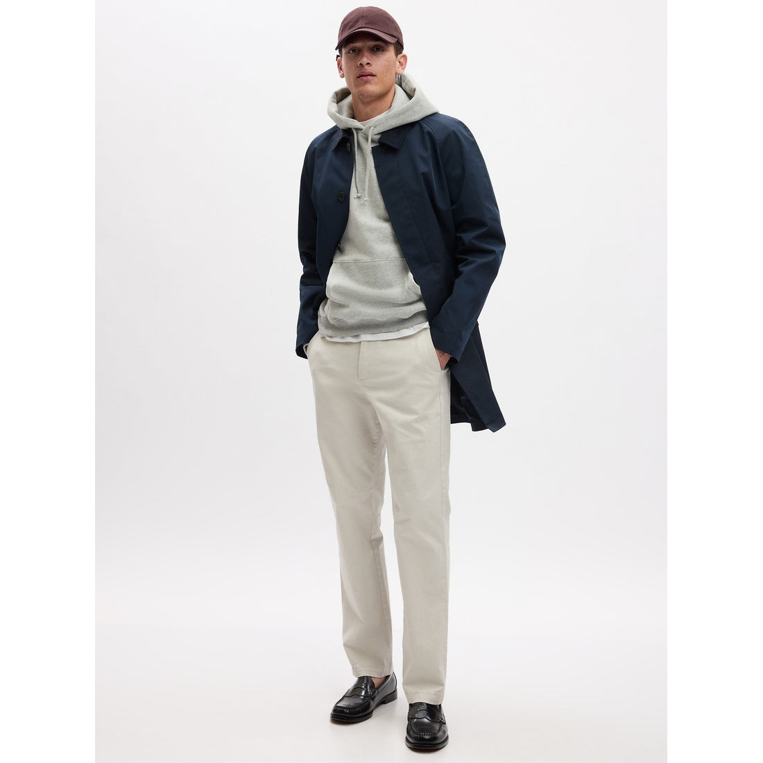 Men's Modern Straight Khakis