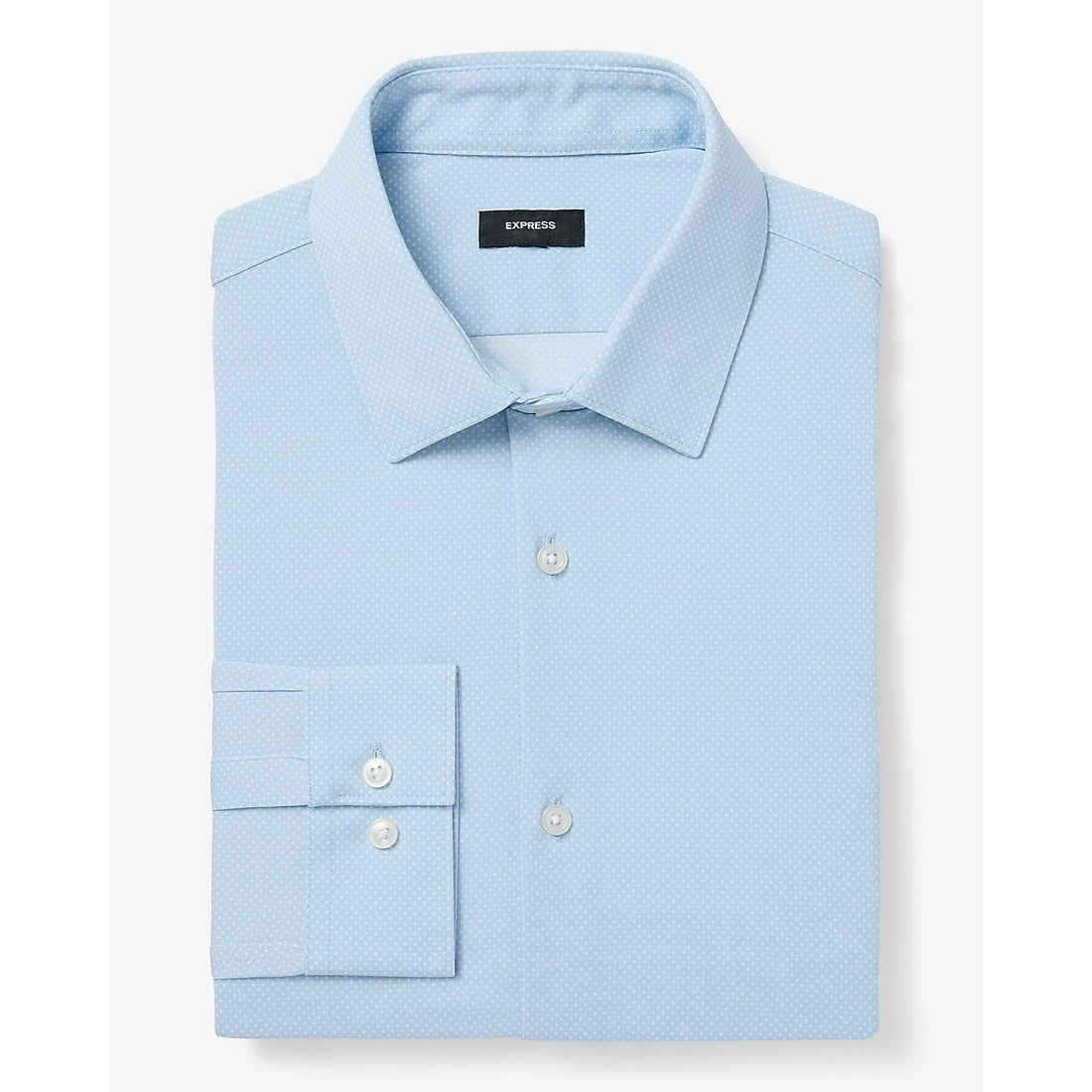 Slim Mini Dot Stretch Modern Tech 1MX Dress Shirt