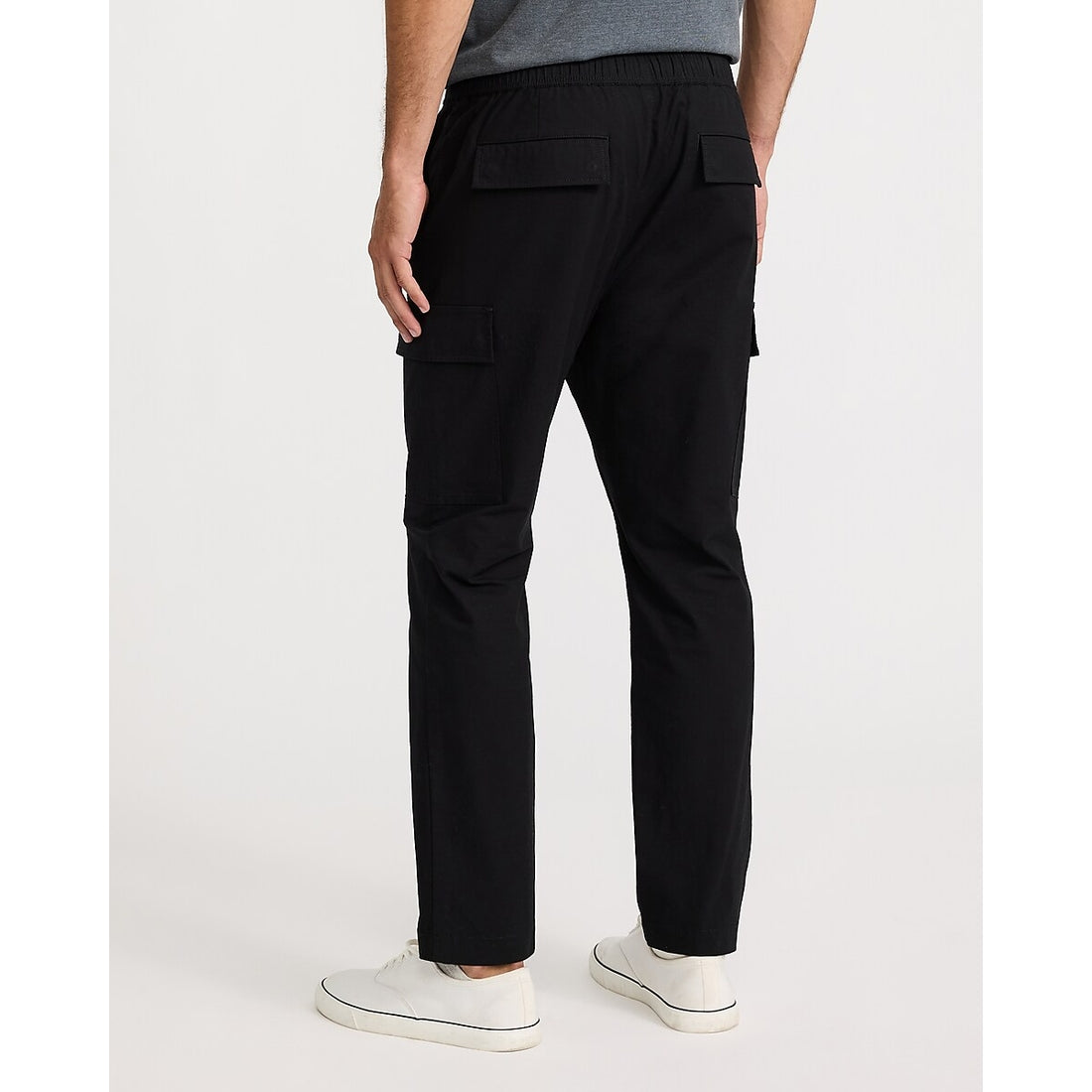Drawstring Elastic Waist Cargo Pant