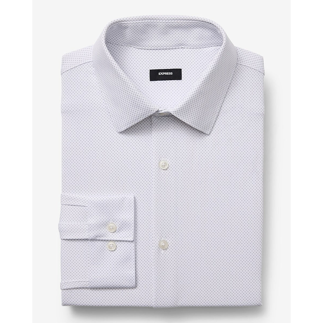 Slim Mini Dot Stretch Modern Tech 1MX Dress Shirt