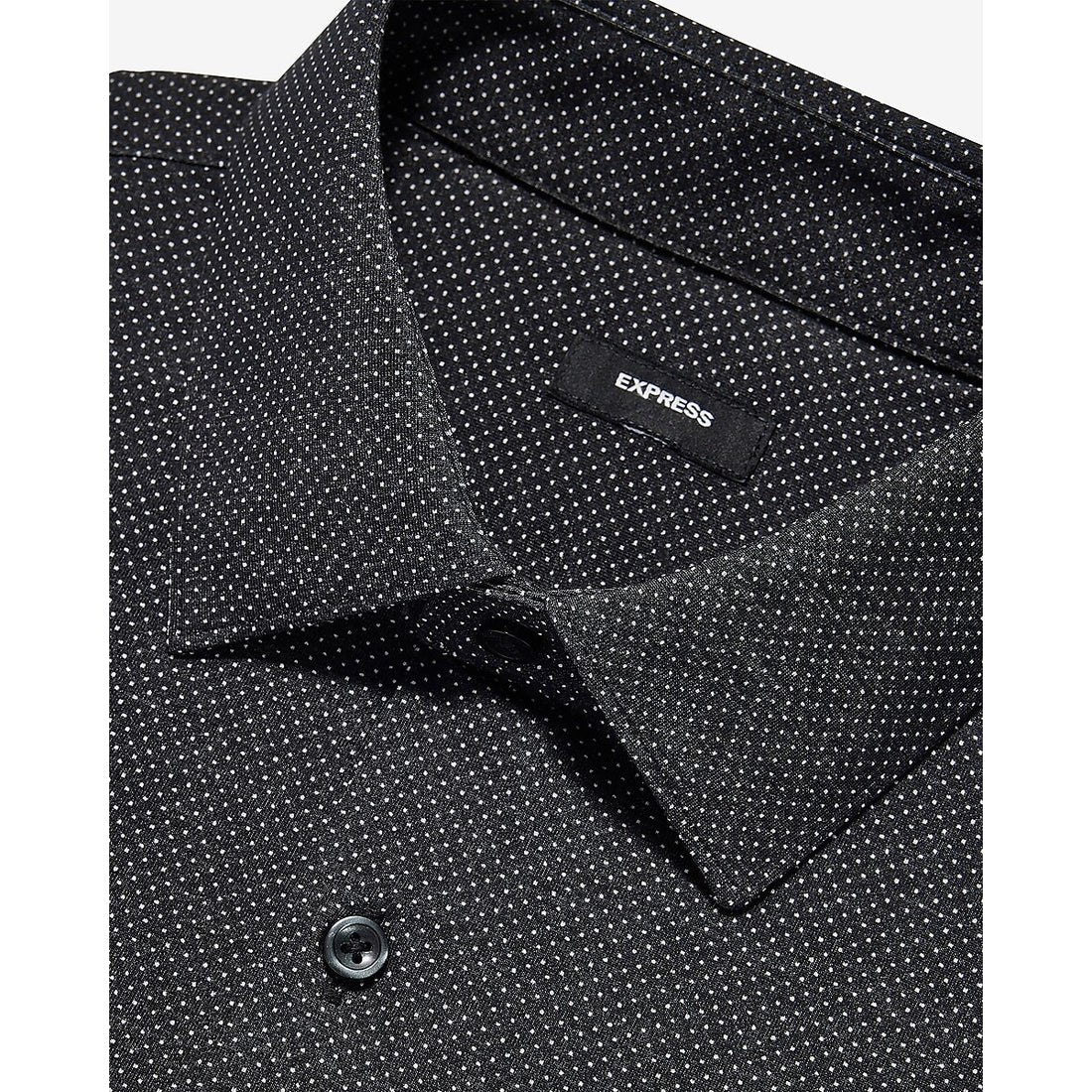 Slim Mini Dot Stretch Modern Tech 1MX Dress Shirt