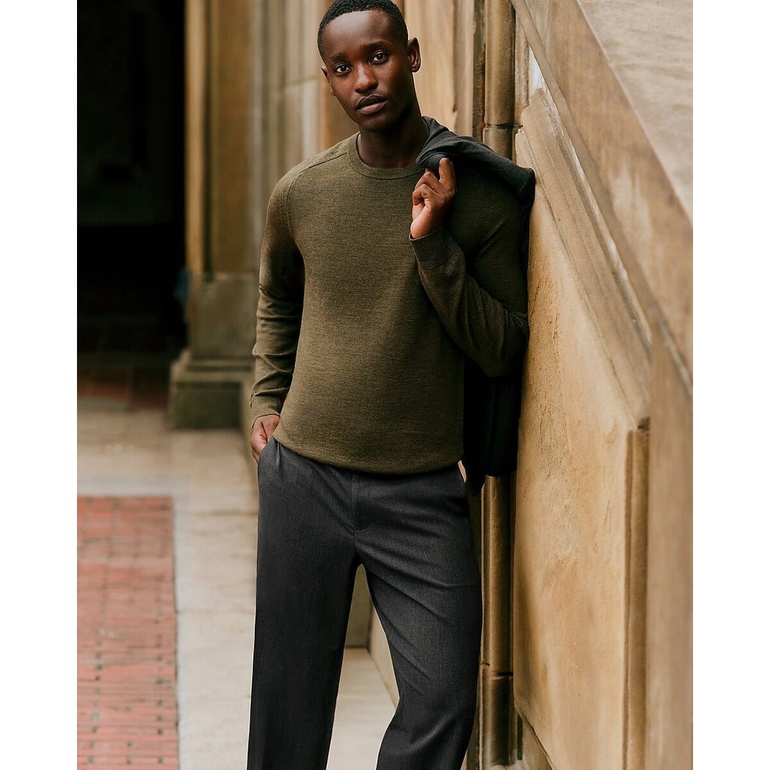 Crew Neck Everyday Performance Merino Wool Sweater