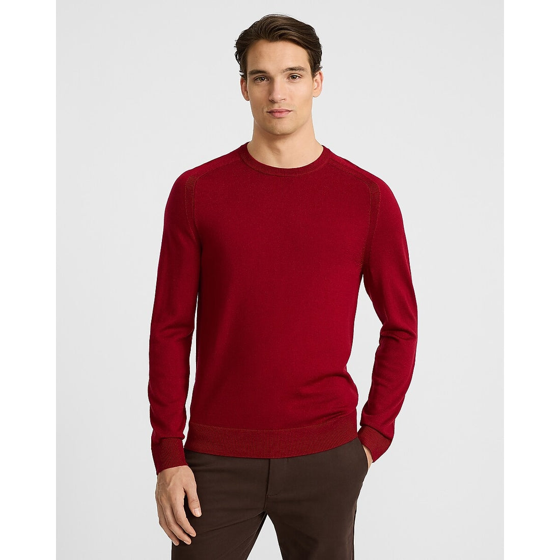 Crew Neck Everyday Performance Merino Wool Sweater