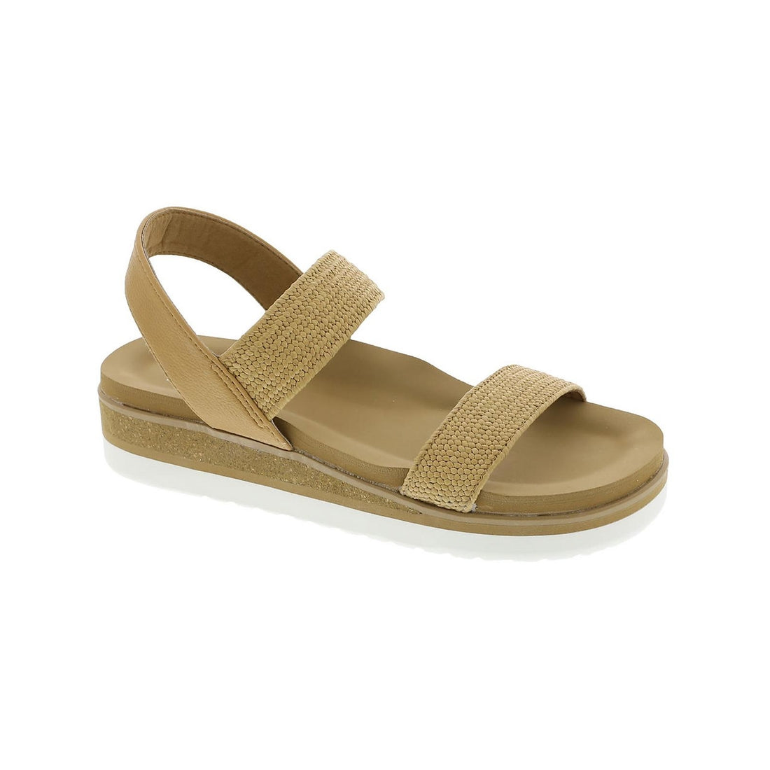Terry Womens Casual Ankle Strap Platform Sandals