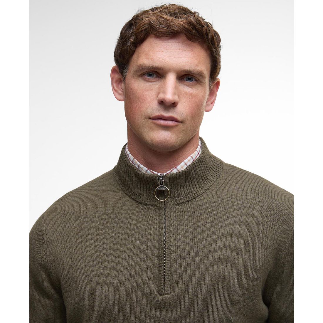 Barbour Men's Kelson Quarter-Zip Pullover Sweater