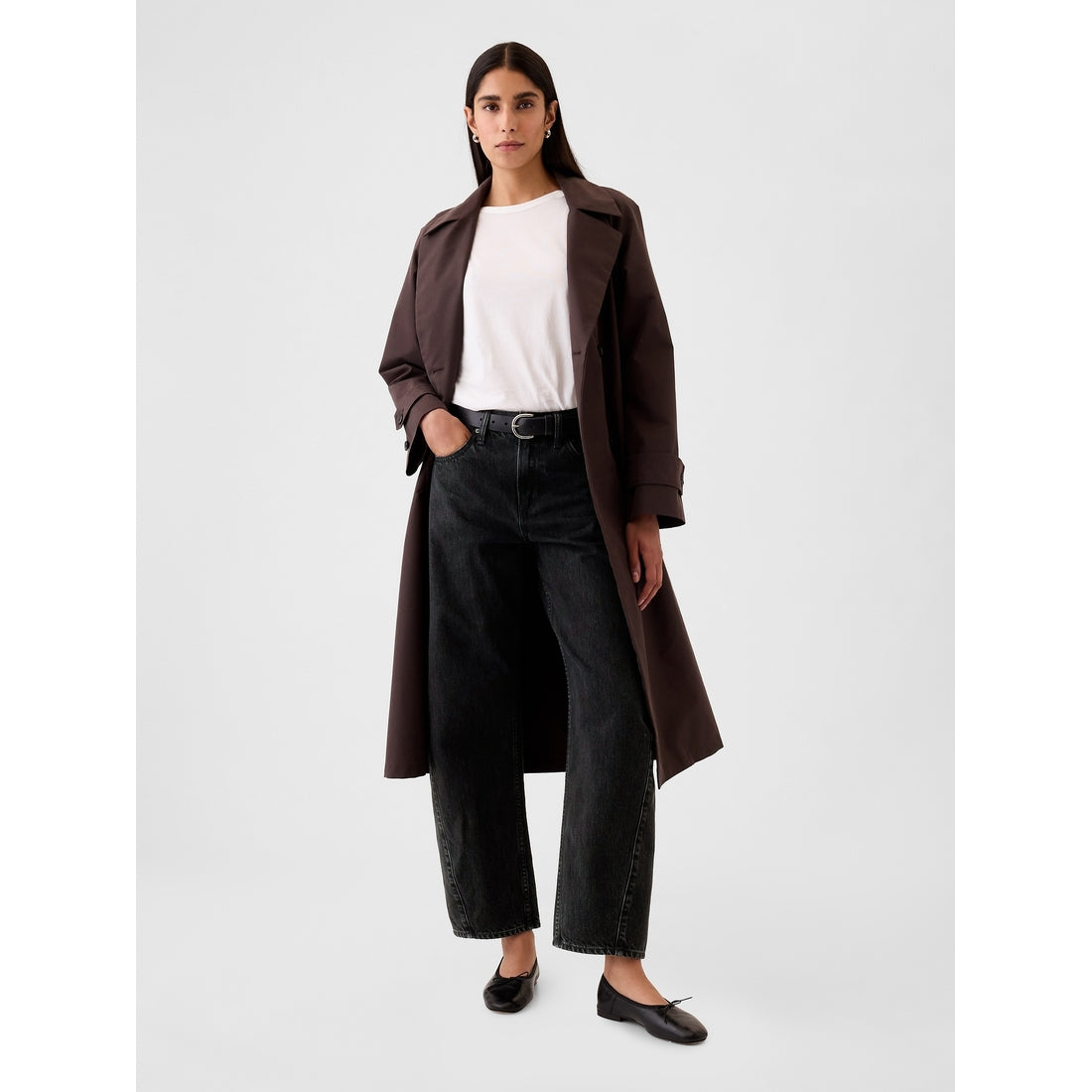 Women's High Rise Barrel Jeans