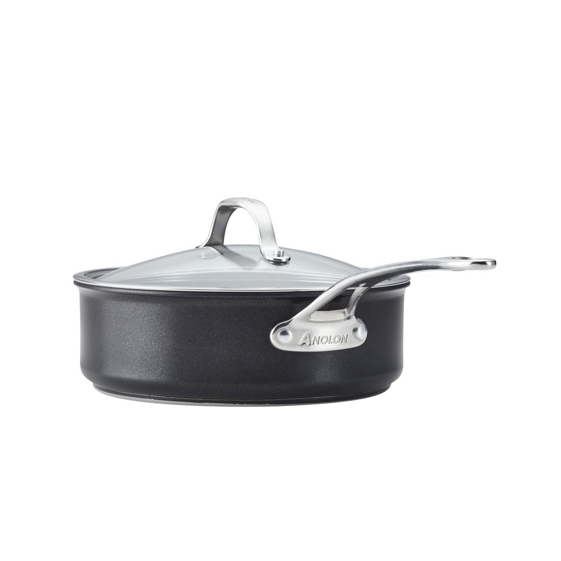 Anolon X Hybrid Nonstick Saute Pan with Lid, 3.5-Quart