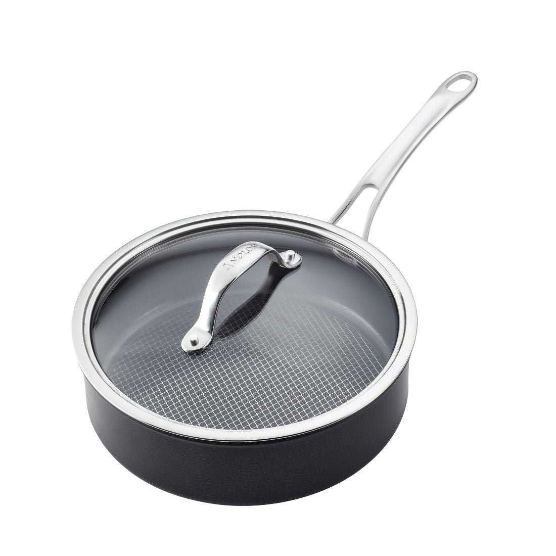 Anolon X Hybrid Nonstick Saute Pan with Lid, 3.5-Quart
