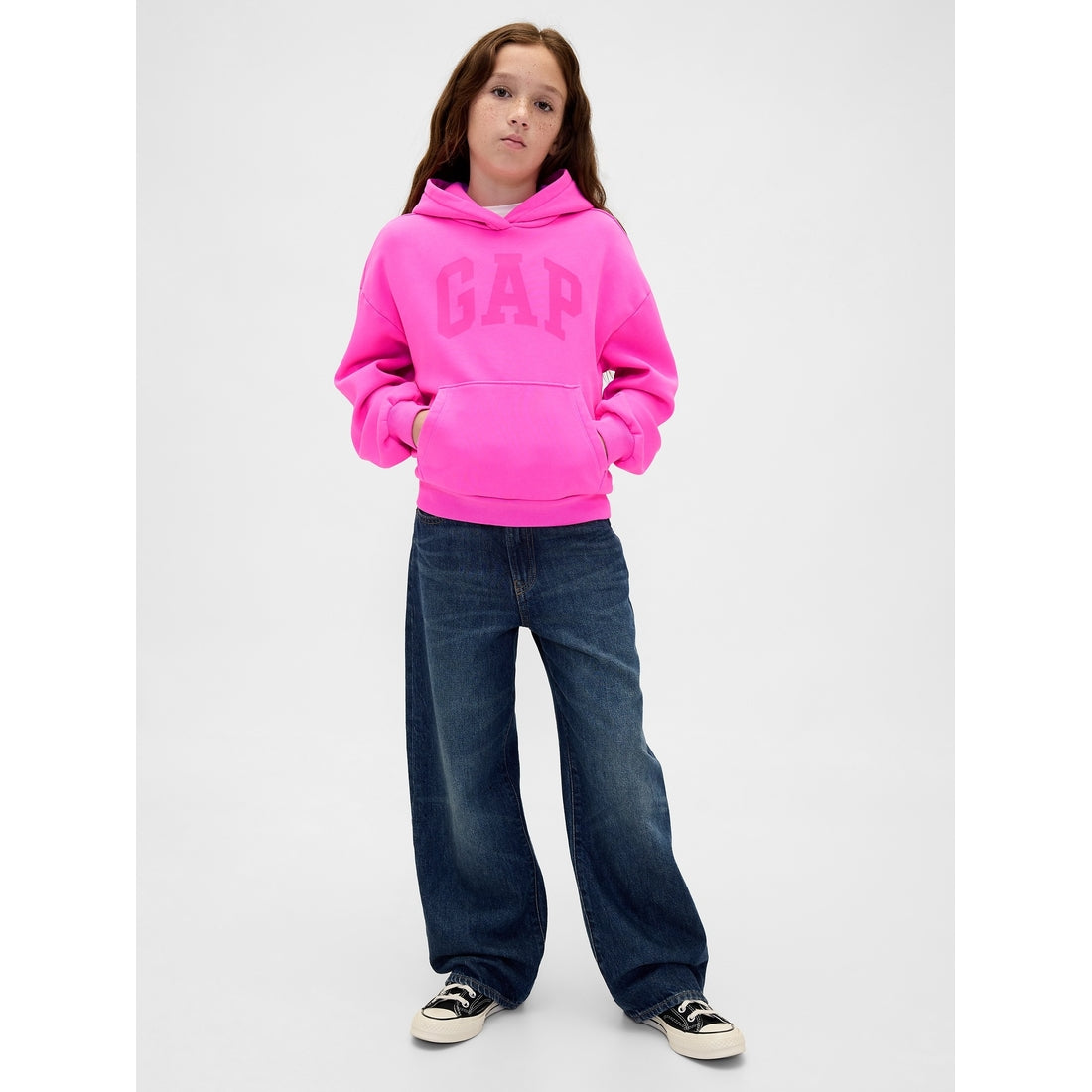 Girls' Vintage Soft Logo Hoodie