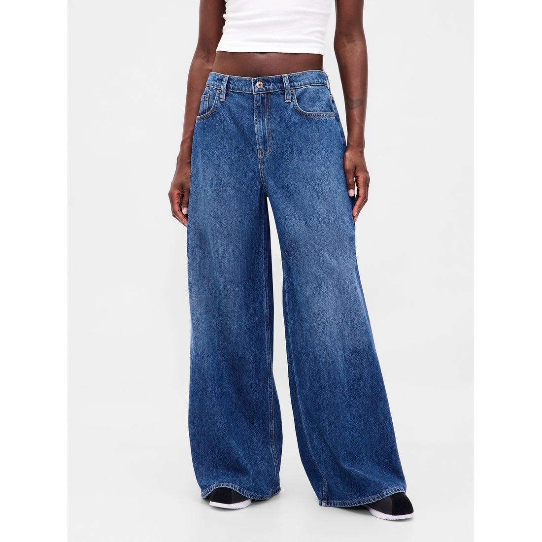 Women's Low Slung Extra Baggy Jeans