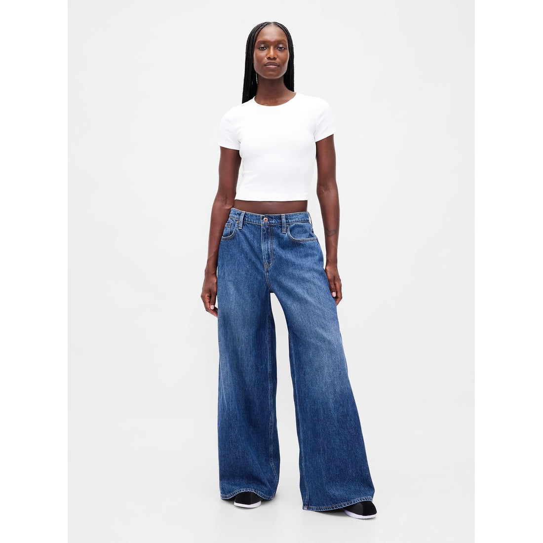 Women's Low Slung Extra Baggy Jeans