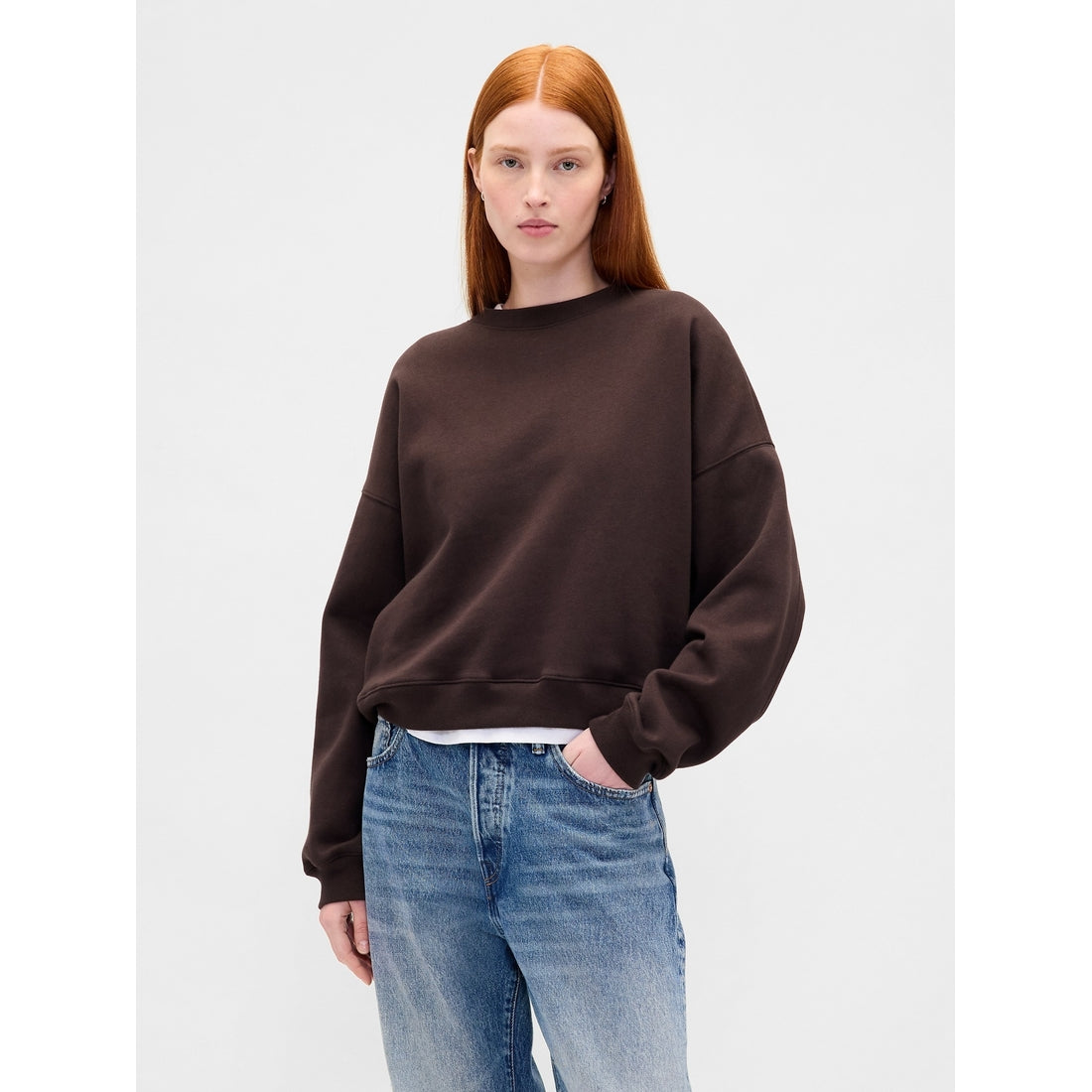 Women's Vintagesoft Wedge Crewneck Sweatshirt