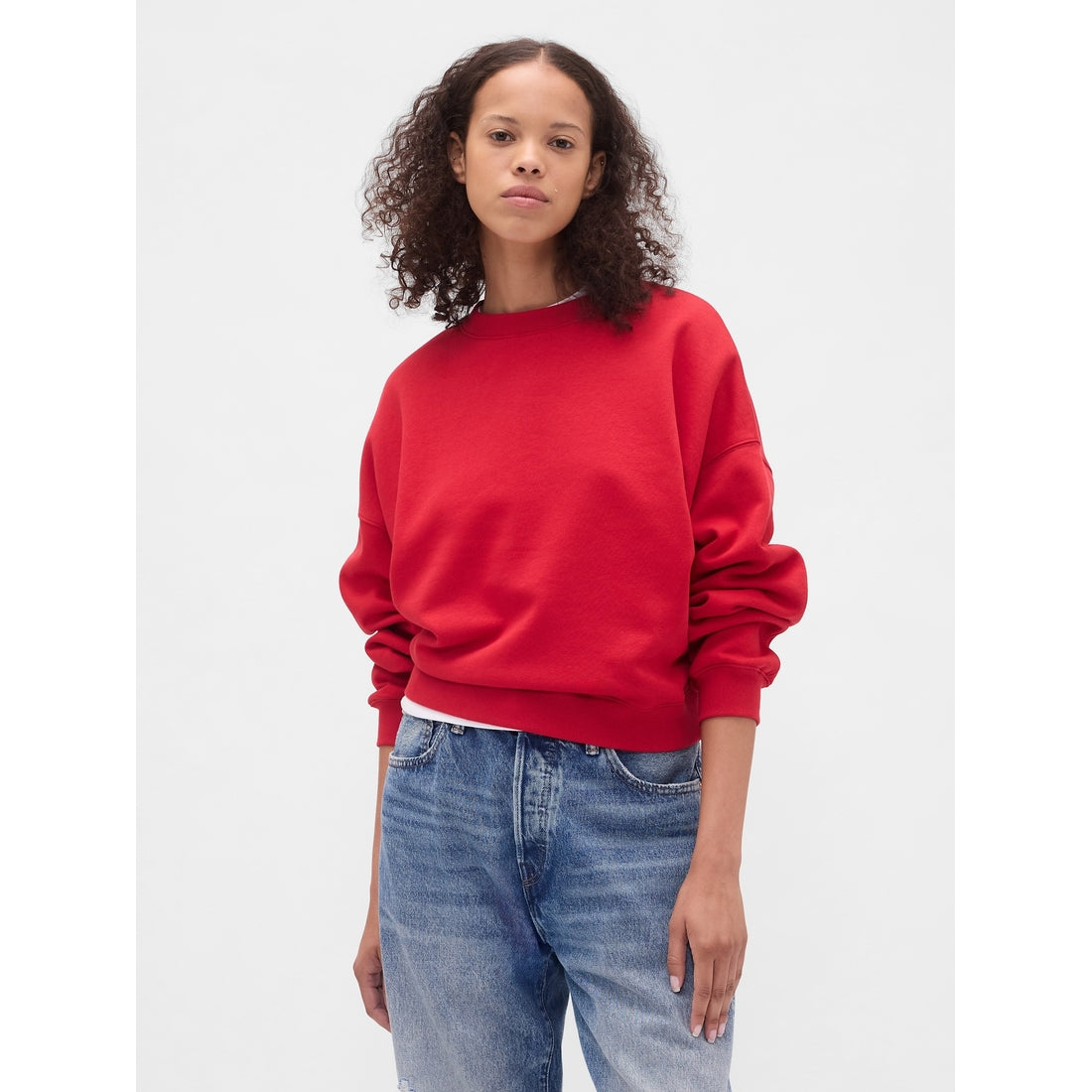 Women's Vintagesoft Wedge Crewneck Sweatshirt