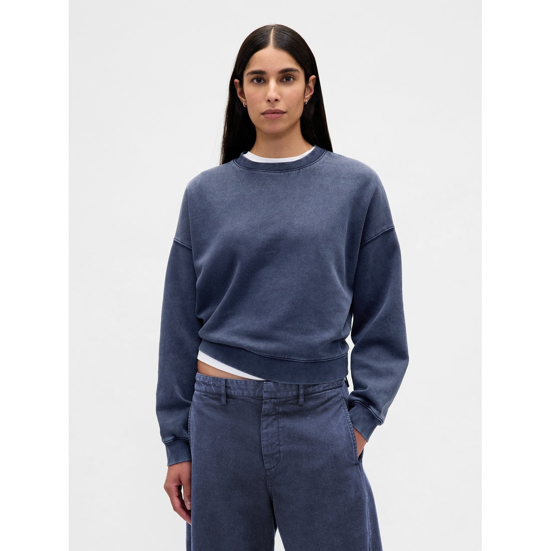 Women's Vintagesoft Wedge Crewneck Sweatshirt