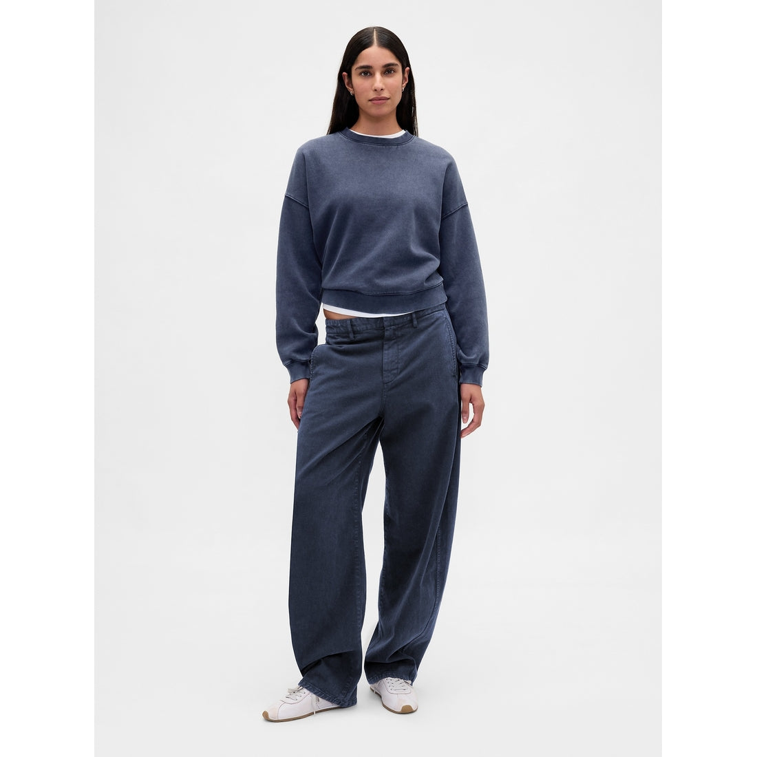Women's Vintagesoft Wedge Crewneck Sweatshirt