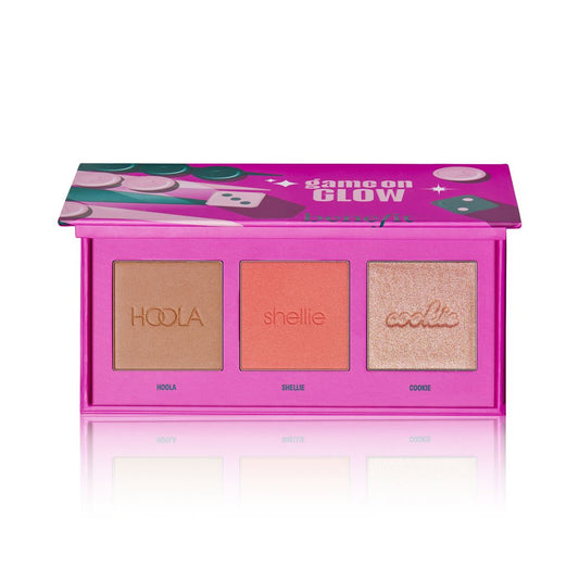 Benefit Cosmetics Game On Glow Bronzer, Blush & Highlighter Palette