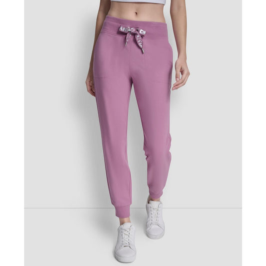 Dkny Sport Women's Logo-Drawstring High-Rise Joggers
