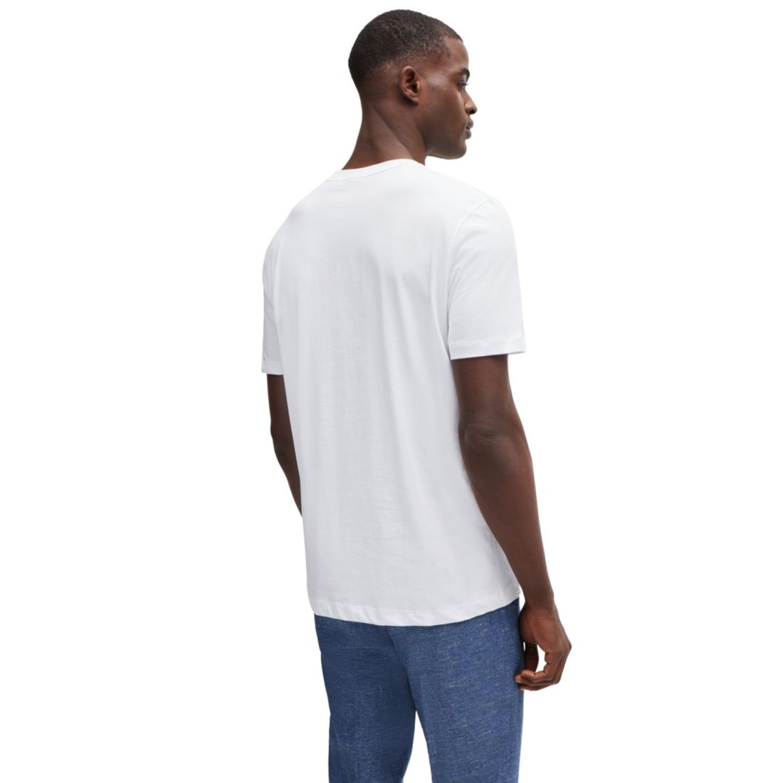 Boss by Hugo Boss Men's Regular-Fit Cotton-Jersey T-Shirt