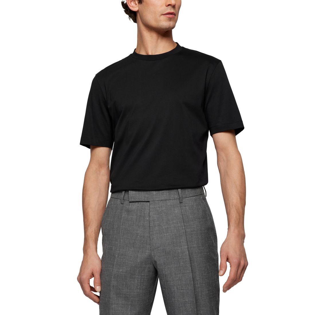 Boss by Hugo Boss Men's Regular-Fit Cotton-Jersey T-Shirt