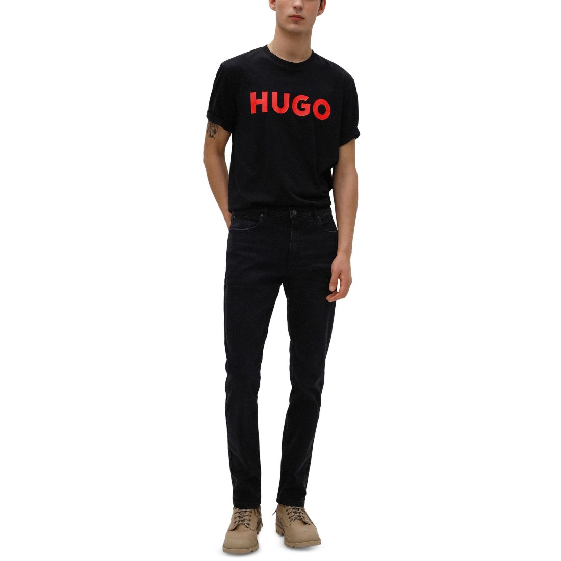 Hugo by Hugo Boss Men's Dulivio Logo T-Shirt