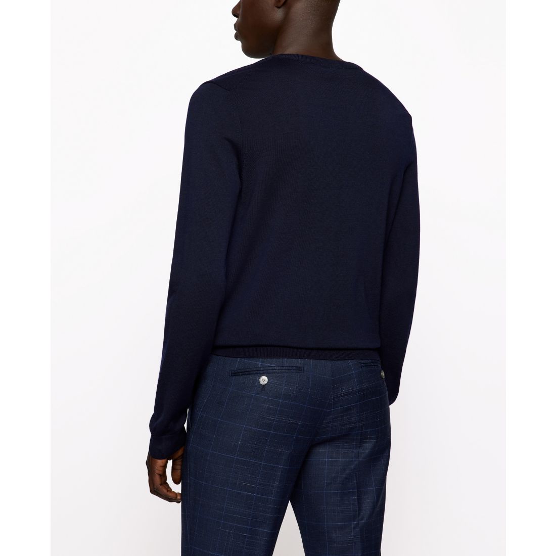 Boss by Hugo Boss Men's Slim-Fit Merino Wool Sweater