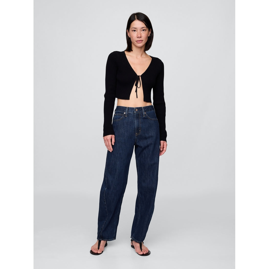 Women's High Rise Barrel Jeans
