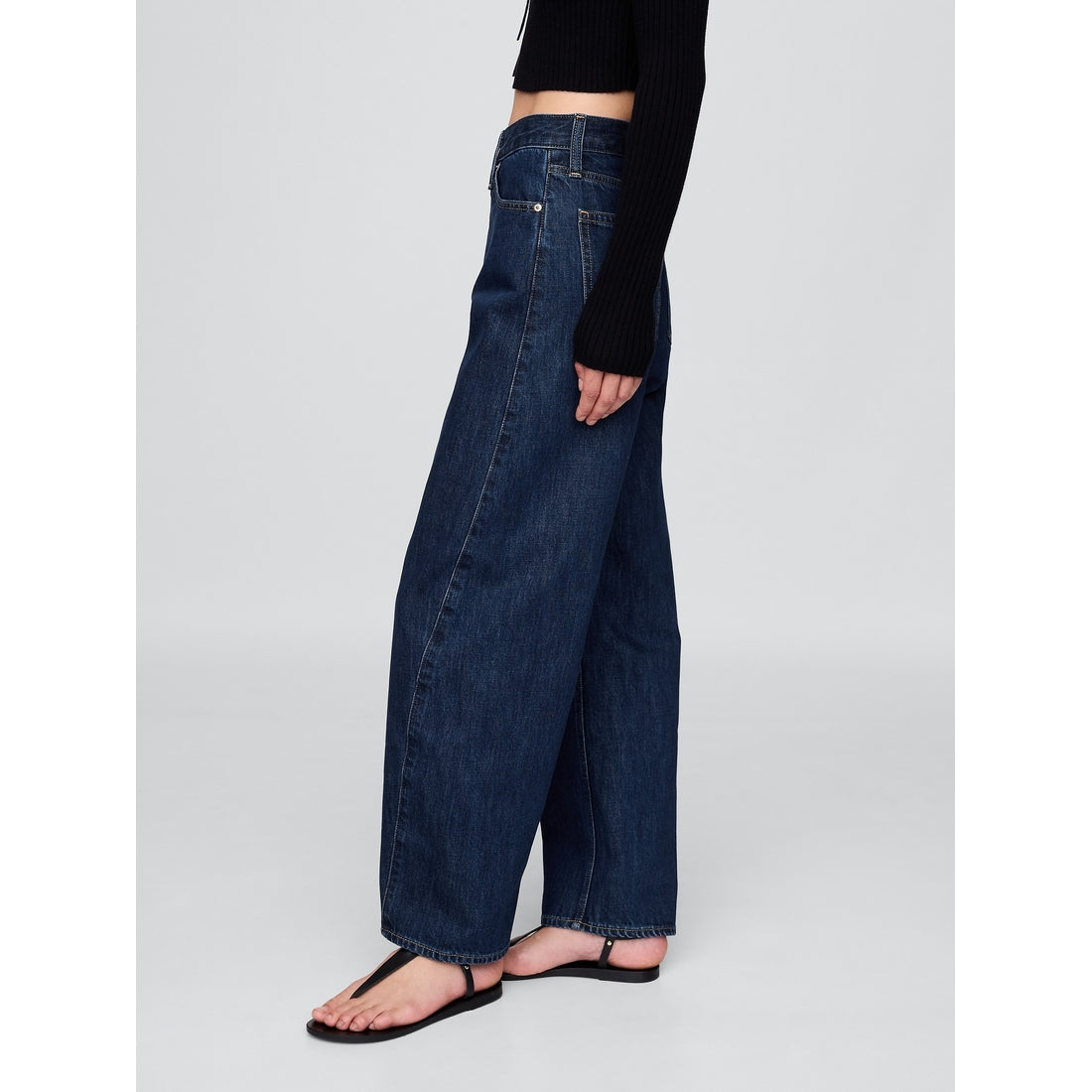 Women's High Rise Barrel Jeans
