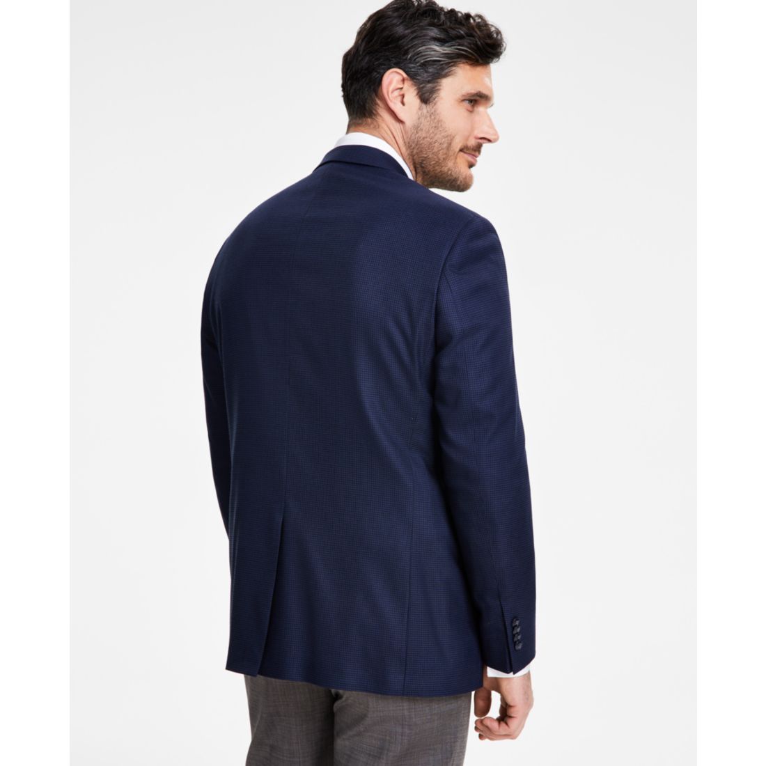 Michael Kors Men's Classic-Fit Houndstooth Sport Coat