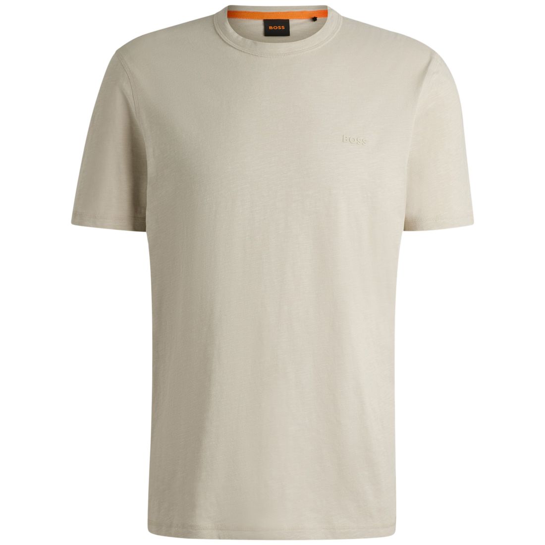 Boss by Hugo Boss Men's Slub-Cotton Logo Detail T-Shirt