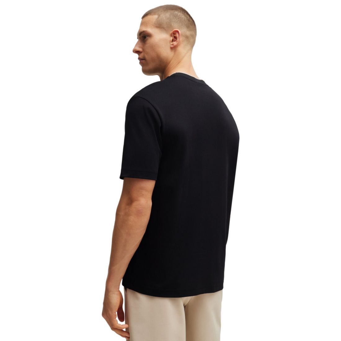 Boss by Hugo Boss Men's Logo Collar Relaxed-Fit T-Shirt